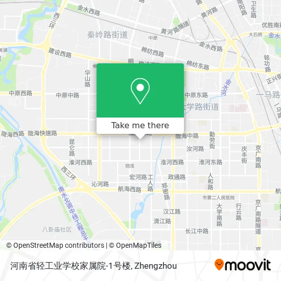 河南省轻工业学校家属院-1号楼 map