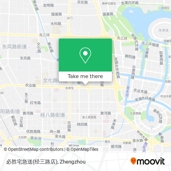 必胜宅急送(经三路店) map