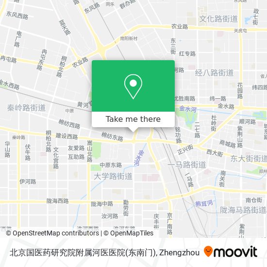 北京国医药研究院附属河医医院(东南门) map