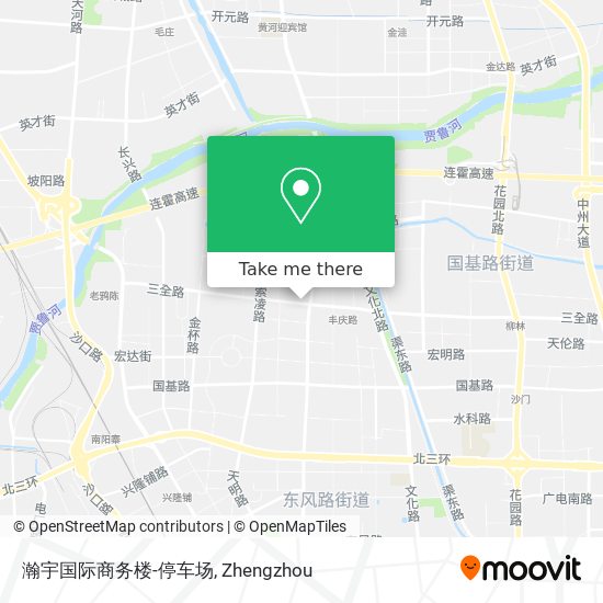 瀚宇国际商务楼-停车场 map