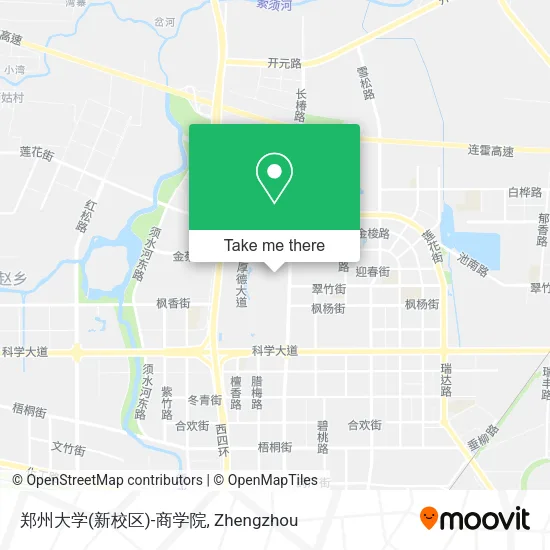 郑州大学(新校区)-商学院 map