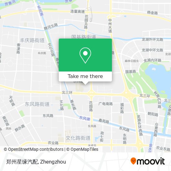 郑州星缘汽配 map