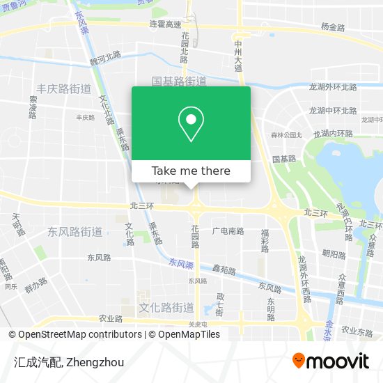 汇成汽配 map