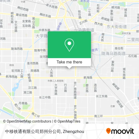 中移铁通有限公司郑州分公司 map
