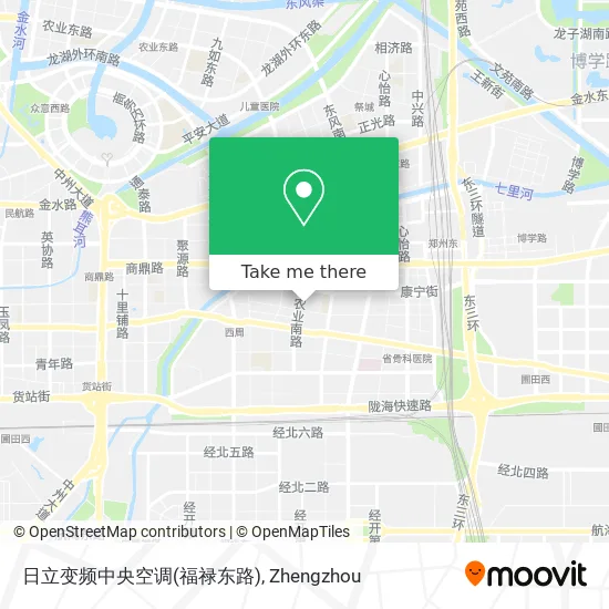 日立变频中央空调(福禄东路) map