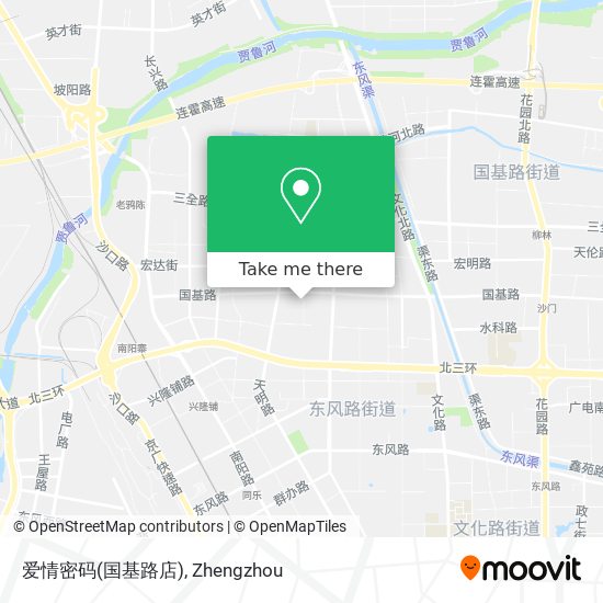 爱情密码(国基路店) map