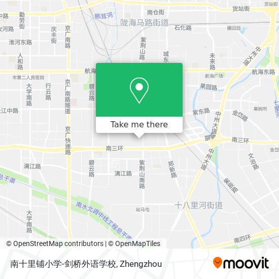 南十里铺小学-剑桥外语学校 map