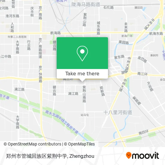 郑州市管城回族区紫荆中学 map