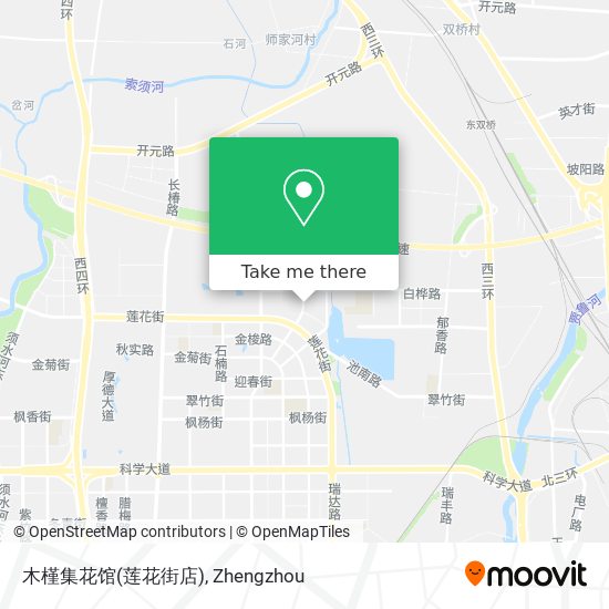 木槿集花馆(莲花街店) map