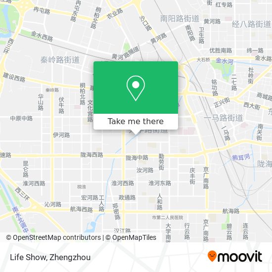 Life Show map