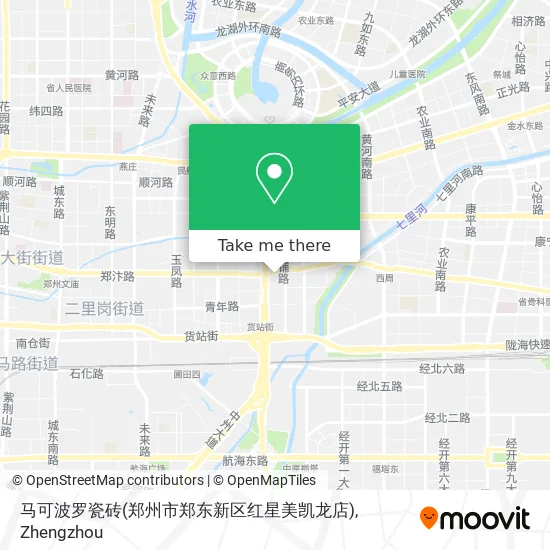 马可波罗瓷砖(郑州市郑东新区红星美凯龙店) map