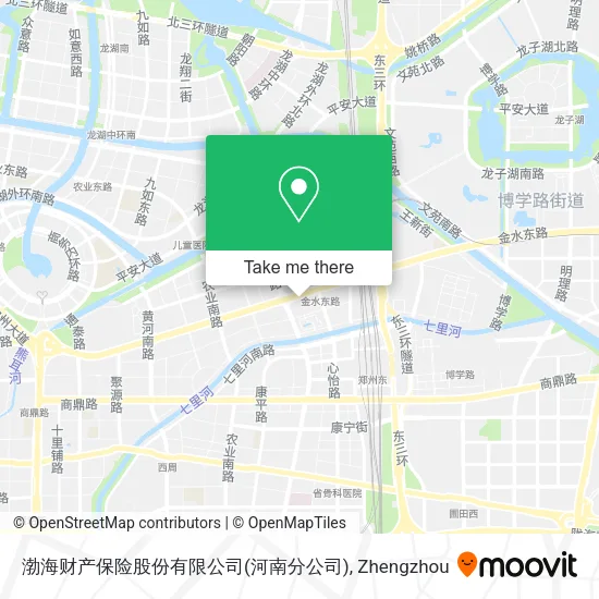 渤海财产保险股份有限公司(河南分公司) map