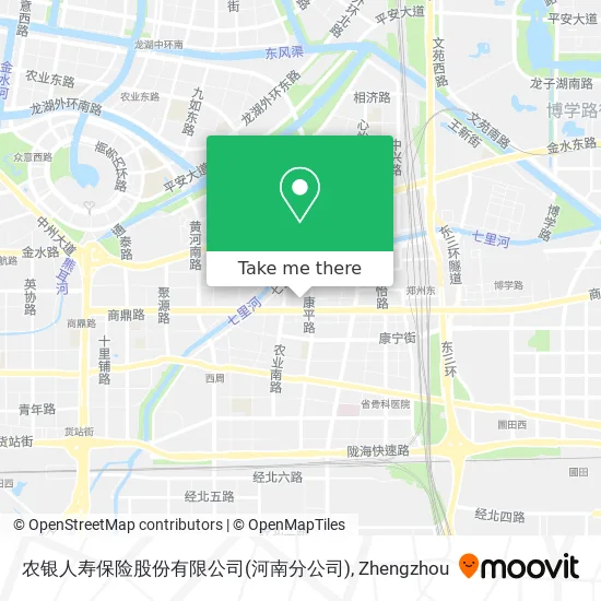 农银人寿保险股份有限公司(河南分公司) map