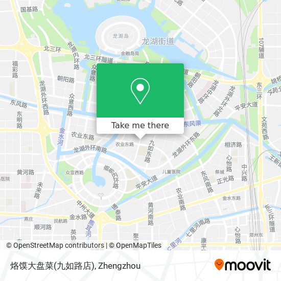 烙馍大盘菜(九如路店) map