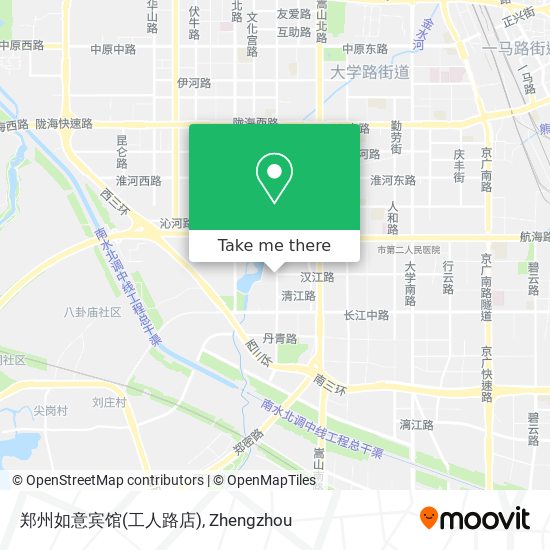 郑州如意宾馆(工人路店) map