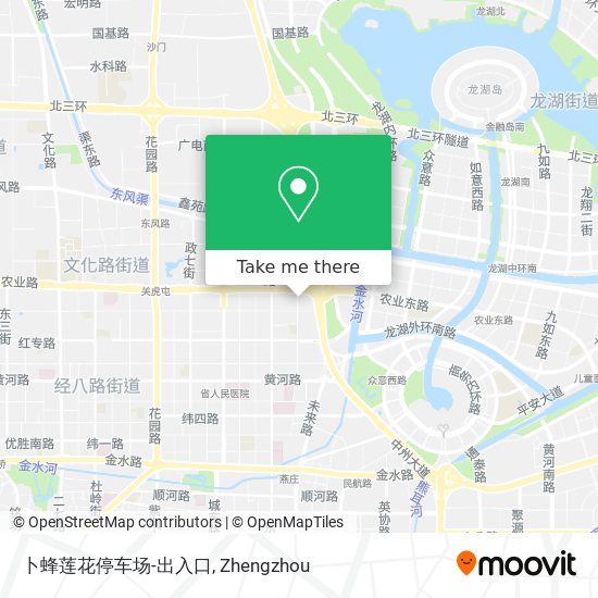 卜蜂莲花停车场-出入口 map