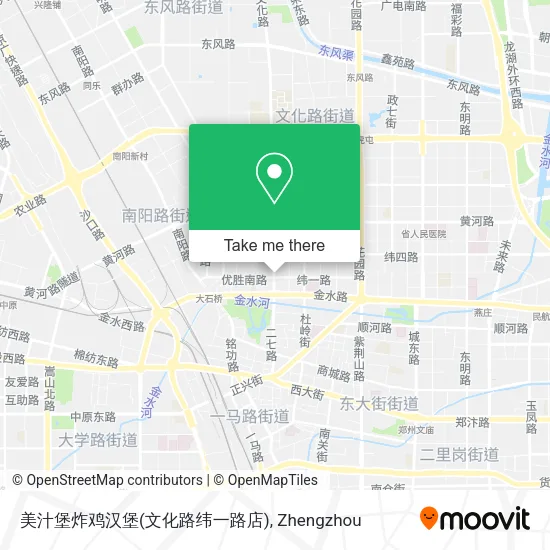 美汁堡炸鸡汉堡(文化路纬一路店) map