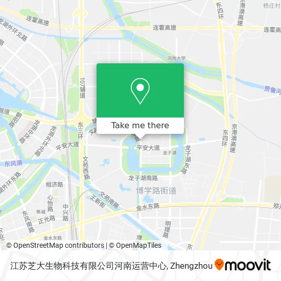 江苏芝大生物科技有限公司河南运营中心 map