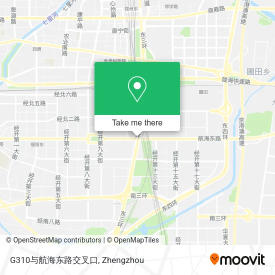 G310与航海东路交叉口 map