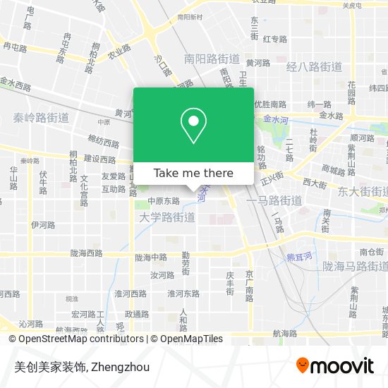美创美家装饰 map