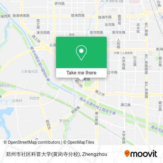 郑州市社区科普大学(黄岗寺分校) map