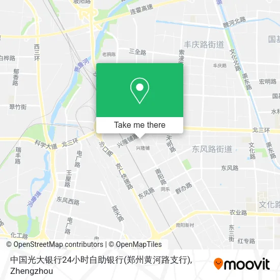 中国光大银行24小时自助银行(郑州黄河路支行) map