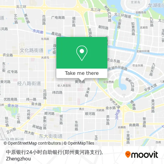 中原银行24小时自助银行(郑州黄河路支行) map
