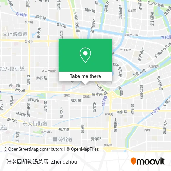 张老四胡辣汤总店 map