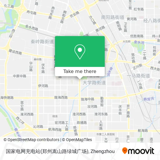 国家电网充电站(郑州嵩山路绿城广场) map