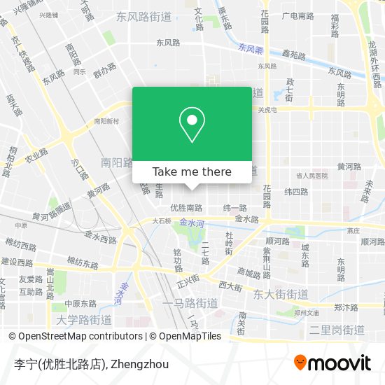 李宁(优胜北路店) map