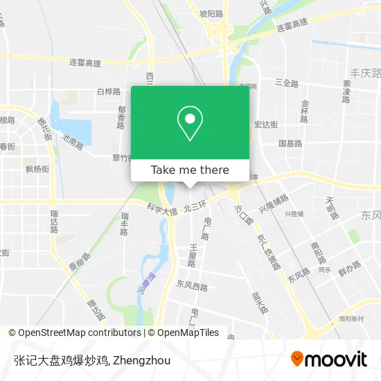 张记大盘鸡爆炒鸡 map