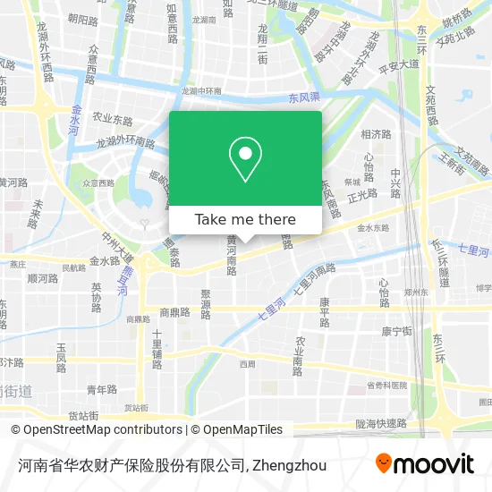 河南省华农财产保险股份有限公司 map
