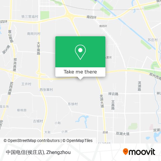 中国电信(侯庄店) map