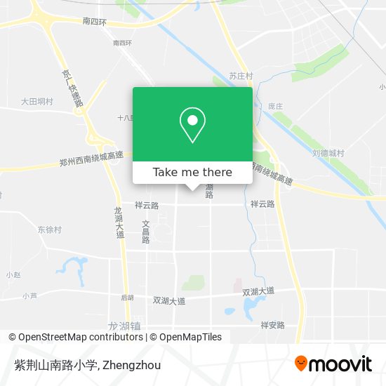 紫荆山南路小学 map