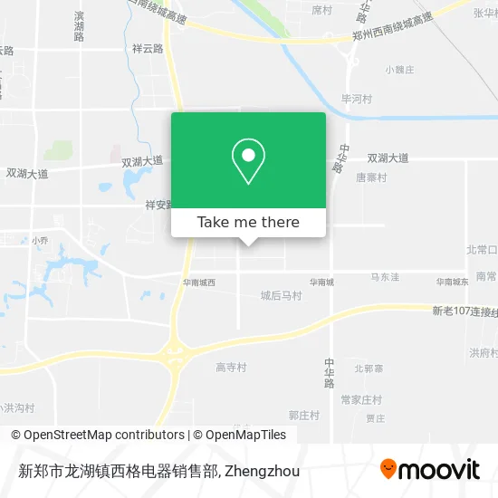 新郑市龙湖镇西格电器销售部 map