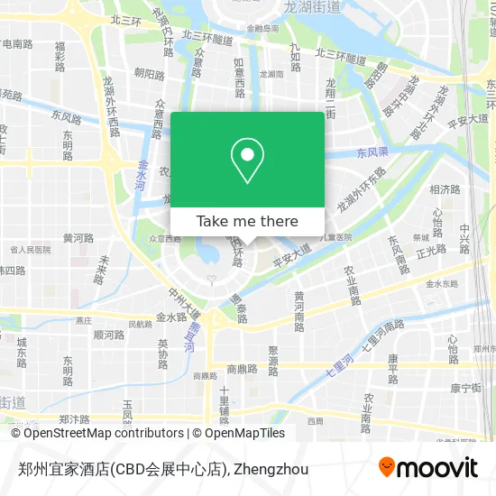 郑州宜家酒店(CBD会展中心店) map