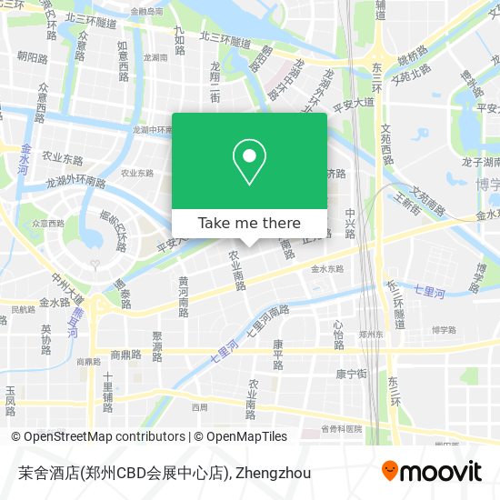 茉舍酒店(郑州CBD会展中心店) map