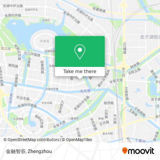 金融智谷 map
