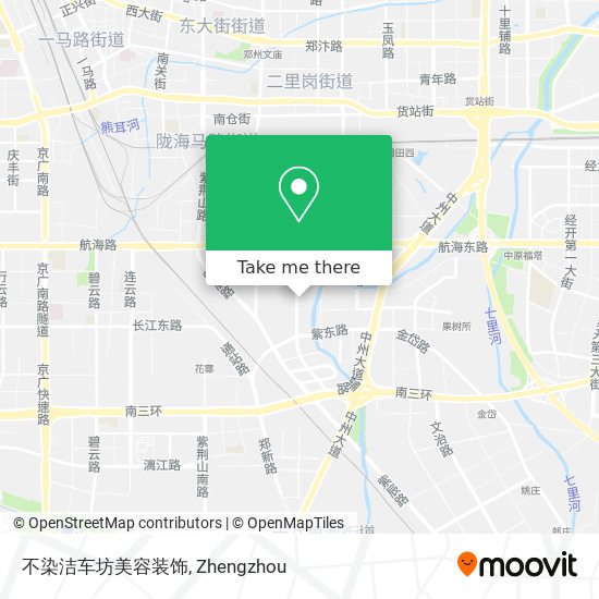 不染洁车坊美容装饰 map
