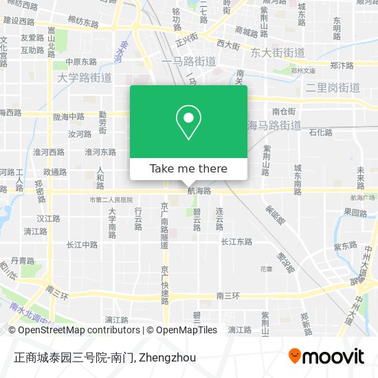 正商城泰园三号院-南门 map