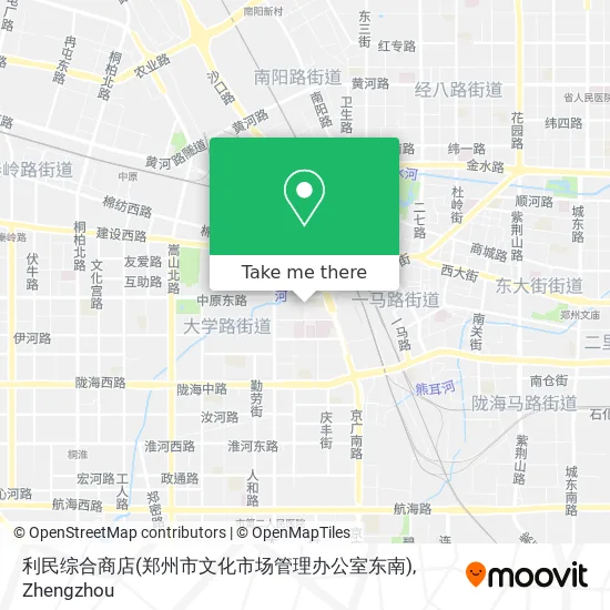 利民综合商店(郑州市文化市场管理办公室东南) map