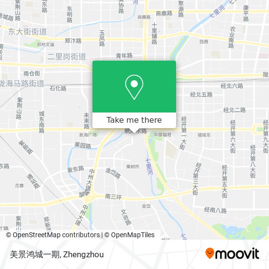 美景鸿城一期 map