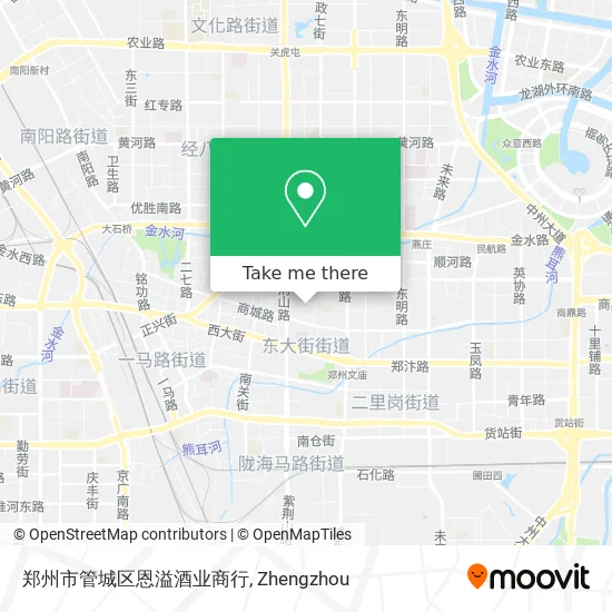 郑州市管城区恩溢酒业商行 map