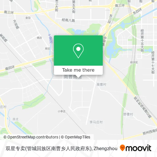 双星专卖(管城回族区南曹乡人民政府东) map