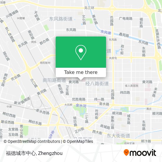 福德城市中心 map