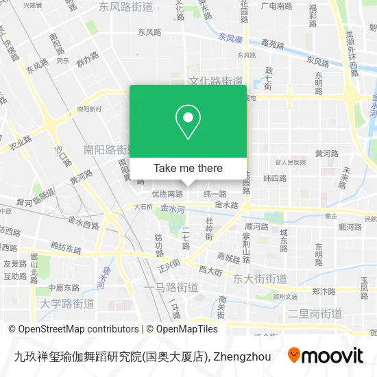 九玖禅玺瑜伽舞蹈研究院(国奥大厦店) map