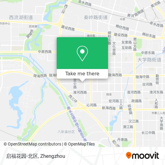启福花园-北区 map