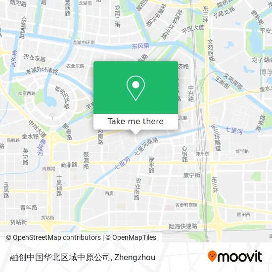 融创中国华北区域中原公司 map