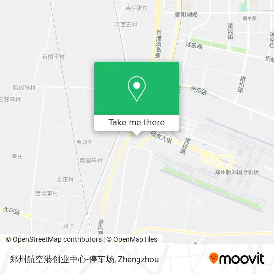 郑州航空港创业中心-停车场 map