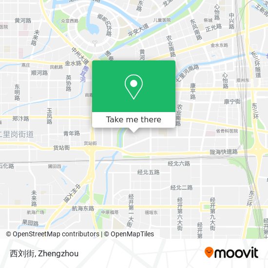 西刘街 map
